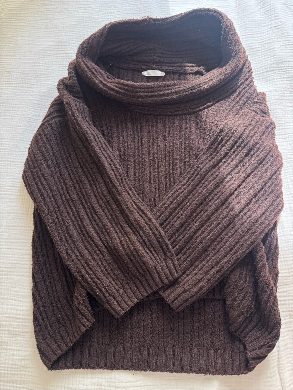 OAK + FORT viral slouchy knit sweater